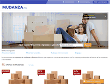 Tablet Screenshot of mudanza.mx